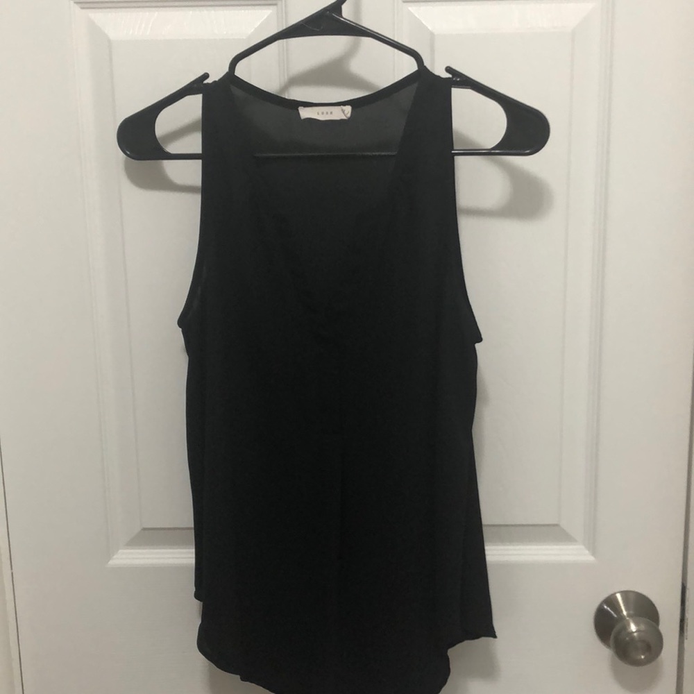 Lush Black Top - Picture 1 of 4